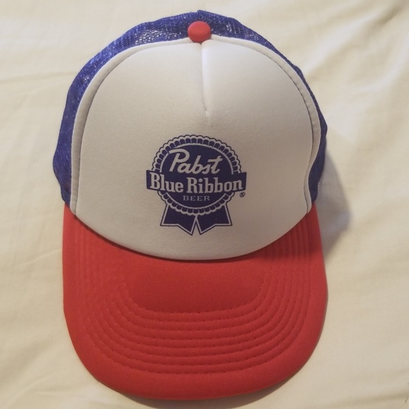 Pabst blue ribbon trucker hat - Picture 1 of 3